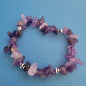 Amethyst Vista - Stretch Bracelet